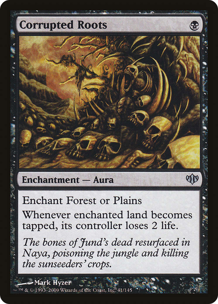 Corrupted Roots (CON-041) [Conflux] Foil MTG Single Wizards of the Coast