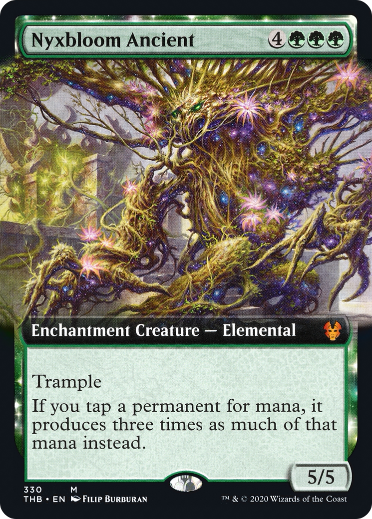 Nyxbloom Ancient (THB-330) [Theros Beyond Death] (Extended Art) MTG Single Wizards of the Coast