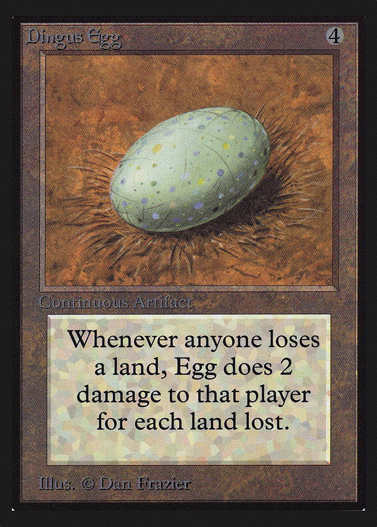 Dingus Egg (CED-242) [Collectors' Edition] MTG Single Wizards of the Coast