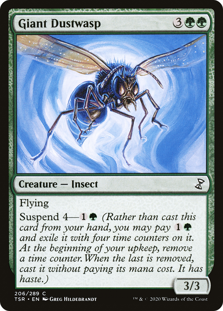 Giant Dustwasp (TSR-206) [Time Spiral Remastered] MTG Single Wizards of the Coast