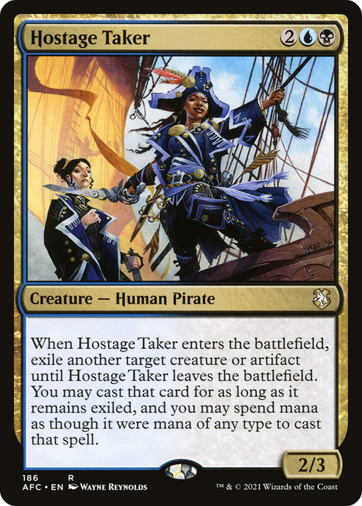 Hostage Taker (AFC-186) [Forgotten Realms Commander] MTG Single Wizards of the Coast