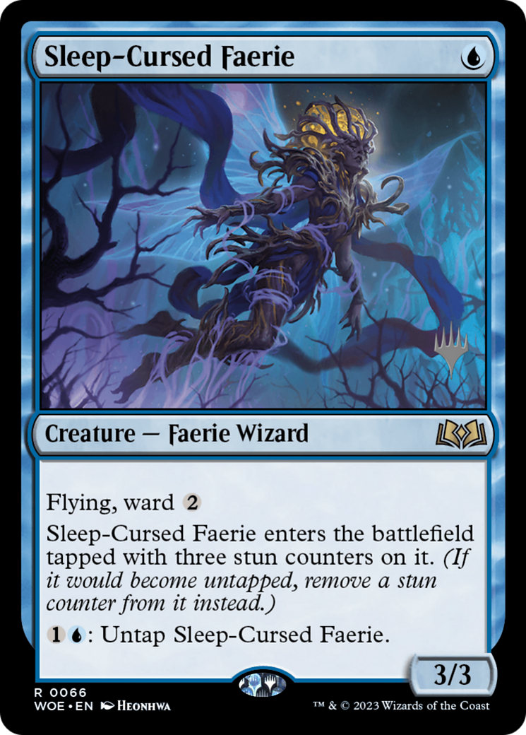 Sleep-Cursed Faerie (PPWOE-066) [Wilds of Eldraine Promos] MTG Single Wizards of the Coast