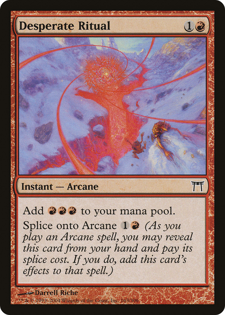 Desperate Ritual (CHK-163) [Champions of Kamigawa] MTG Single Wizards of the Coast