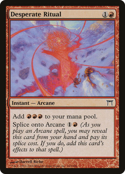 Desperate Ritual (CHK-163) [Champions of Kamigawa] Foil MTG Single Wizards of the Coast