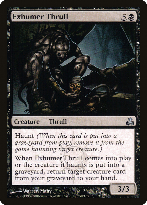Exhumer Thrull (GPT-050) [Guildpact] MTG Single Wizards of the Coast