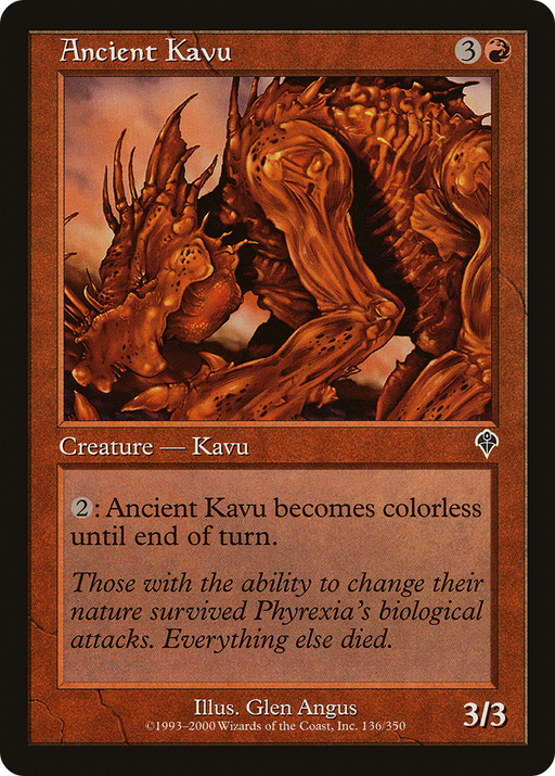 Ancient Kavu (INV-136) [Invasion] MTG Single Wizards of the Coast