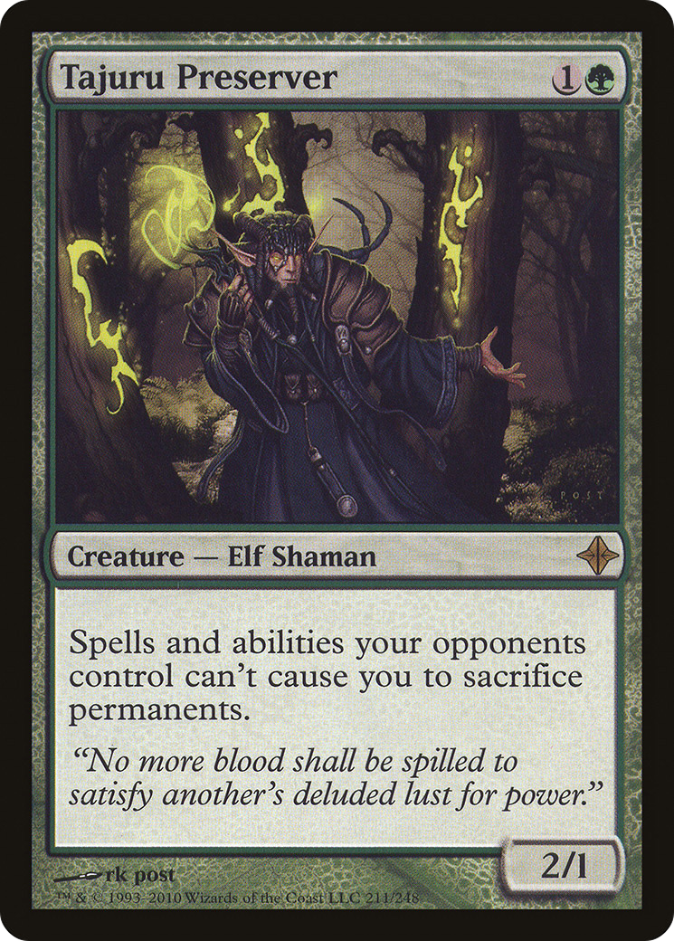 Tajuru Preserver (ROE-211) [Rise of the Eldrazi] Foil MTG Single Wizards of the Coast