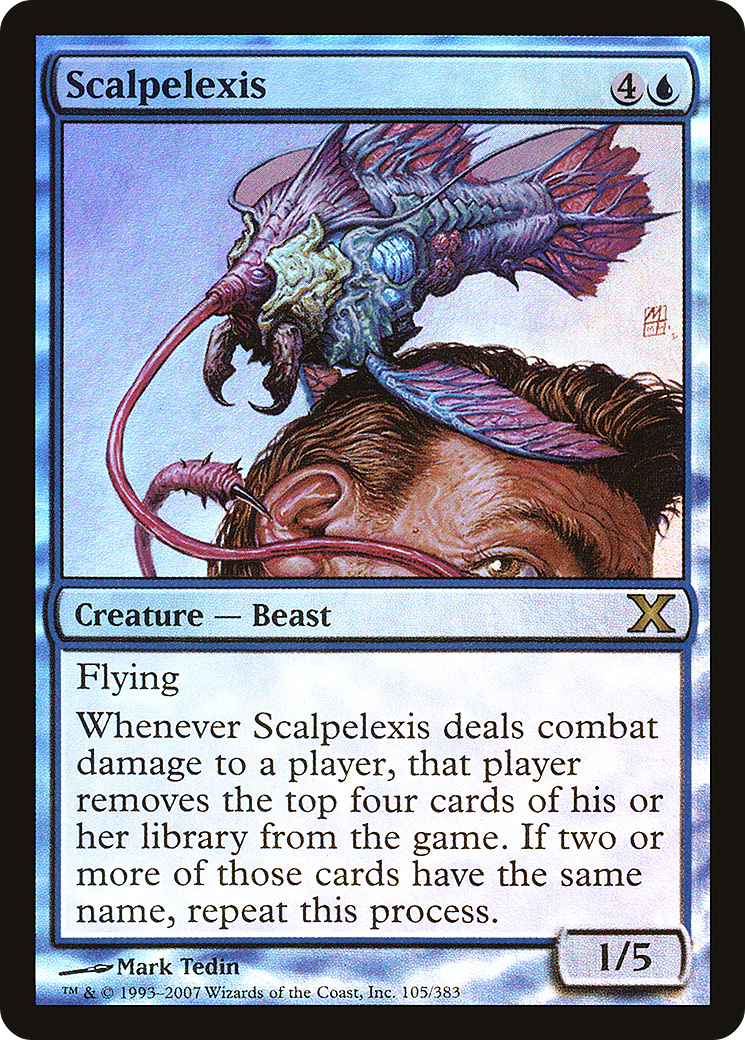 Scalpelexis (10E-105★) [Tenth Edition] Foil MTG Single Wizards of the Coast