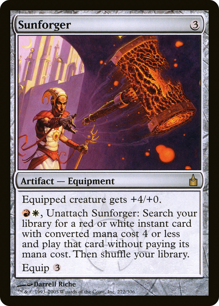 Sunforger (RAV-272) [Ravnica: City of Guilds] Foil MTG Single Wizards of the Coast