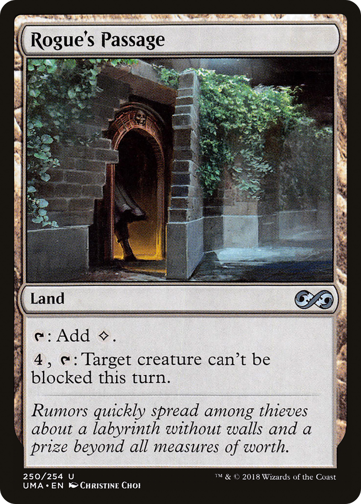 Rogue's Passage (UMA-250) [Ultimate Masters] Foil MTG Single Wizards of the Coast