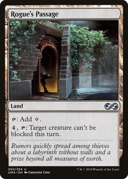 Rogue's Passage (UMA-250) [Ultimate Masters] Foil MTG Single Wizards of the Coast