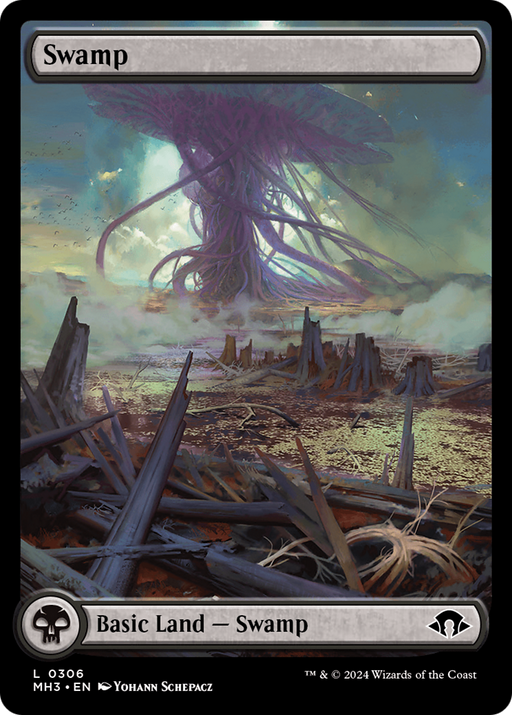 Swamp (0306) (MH3-306) [Modern Horizons 3] MTG Single Modern Horizons 3