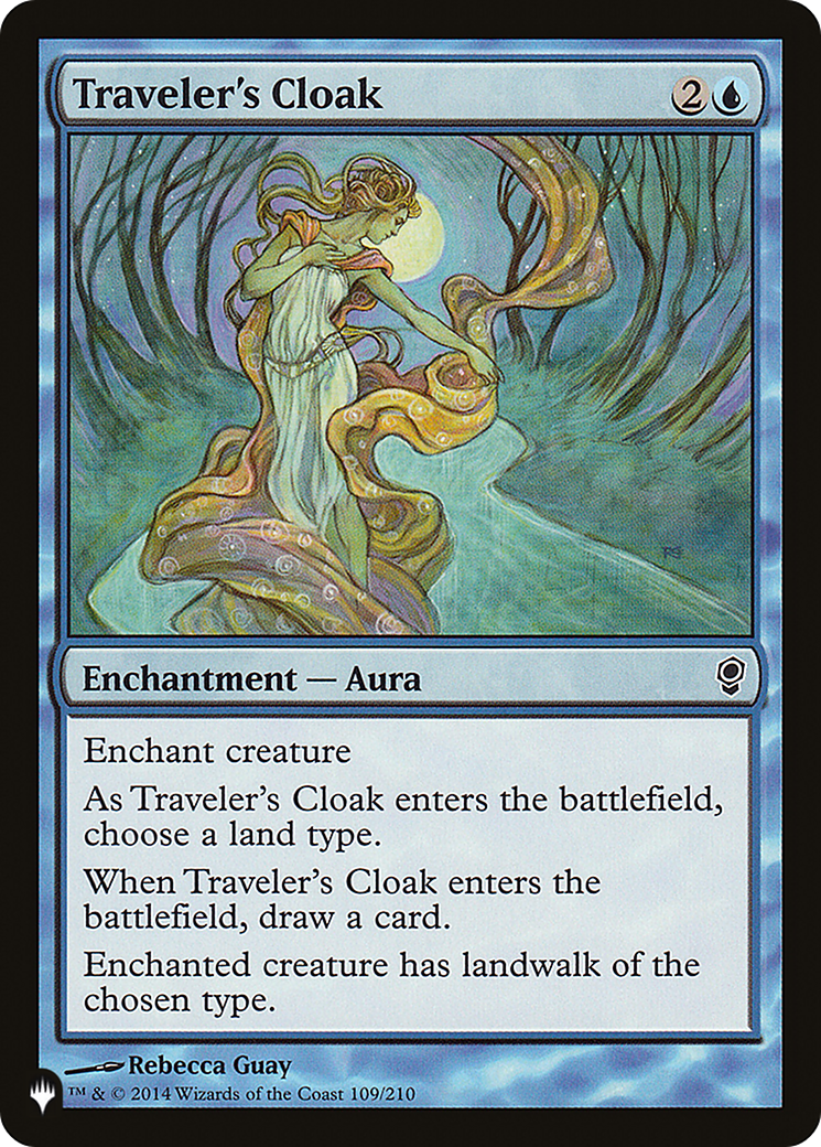 Traveler's Cloak (LIST-CNS-109) [Mystery Booster] The List MTG Single Wizards of the Coast