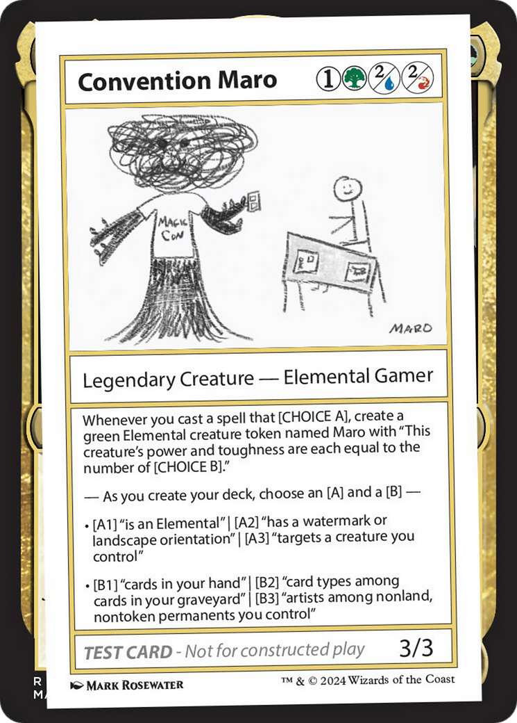 Convention Maro (CMB1-) [Misc] MagicFest 2024 MTG Single Wizards of the Coast