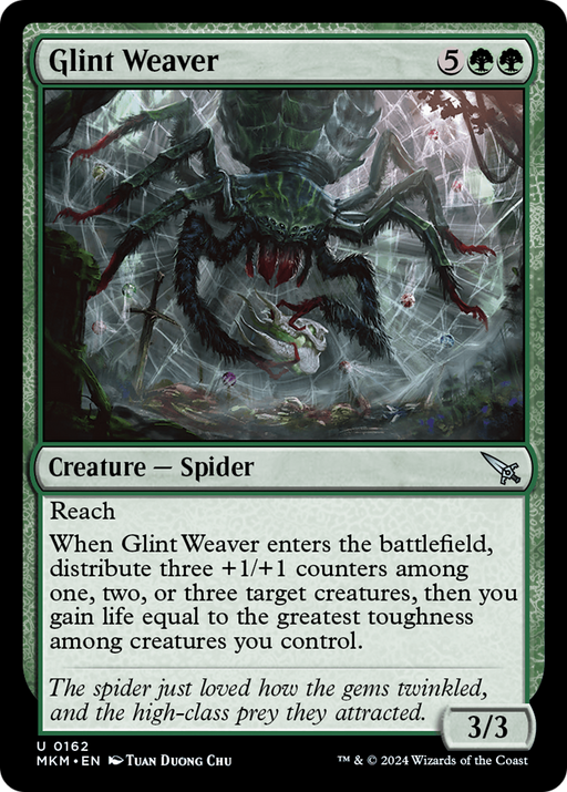 Glint Weaver (MKM-162) [Murders at Karlov Manor] Foil MTG Single Wizards of the Coast