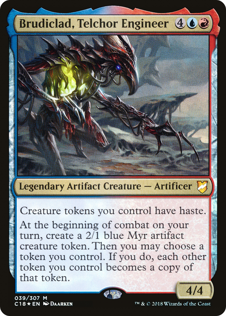 Brudiclad, Telchor Engineer (C18-039) [Commander 2018] Foil MTG Single Wizards of the Coast