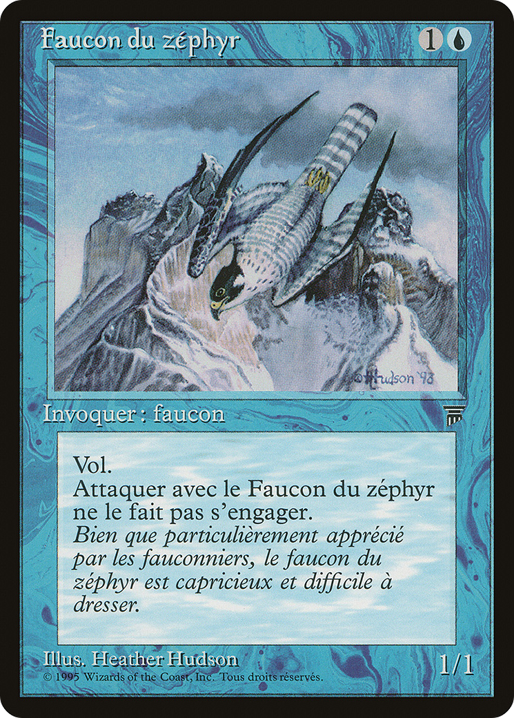 Zephyr Falcon (REN-045) [Renaissance] MTG Single Wizards of the Coast