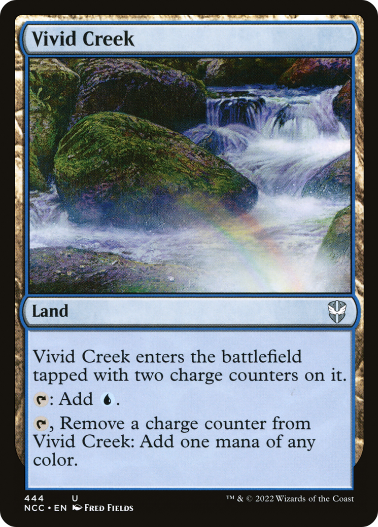 Vivid Creek (NCC-444) [New Capenna Commander] MTG Single Wizards of the Coast