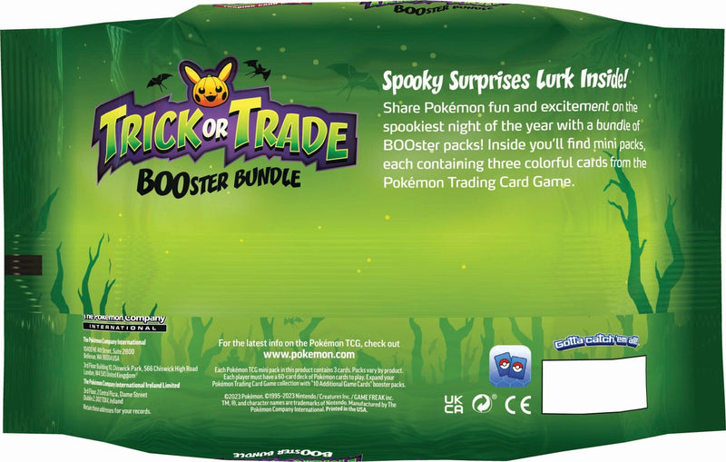 Pokémon Trick or Trade BOOster Bundle (2023) Pokemon Sealed Pokémon   