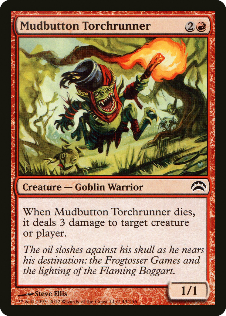 Mudbutton Torchrunner (PC2-049) [Misc] Planechase 2012 Foil MTG Single Wizards of the Coast