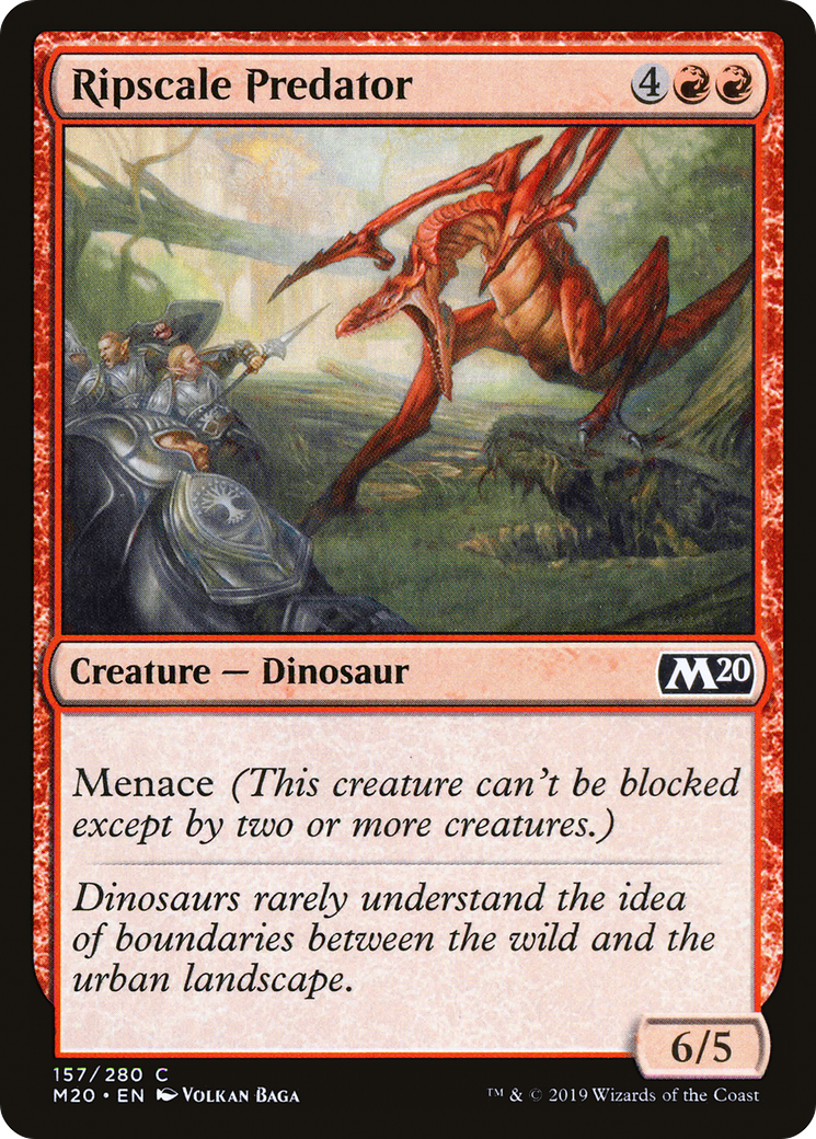 Ripscale Predator (M20-157) [Core Set 2020] MTG Single Wizards of the Coast