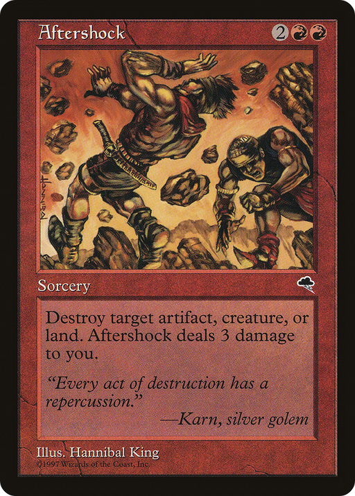 Aftershock (TMP-160) [Tempest] MTG Single Wizards of the Coast