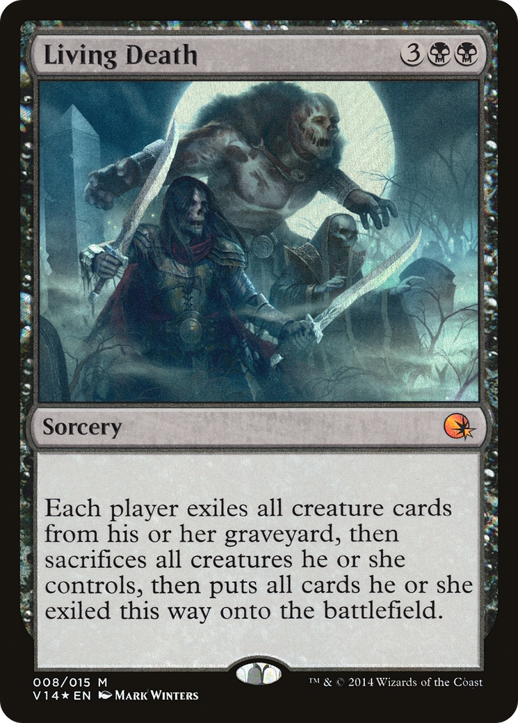 Living Death (V14-008) [Misc] From the Vault: Annihilation Foil MTG Single Wizards of the Coast