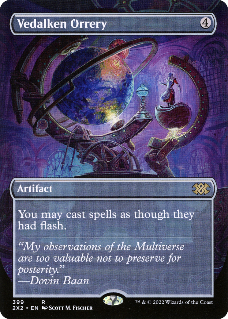 Vedalken Orrery (2X2-399) [Double Masters 2022] (Borderless) MTG Single Wizards of the Coast