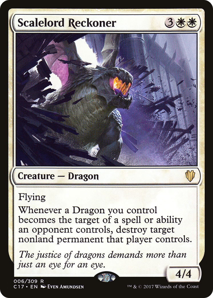 Scalelord Reckoner (C17-006) [Commander 2017] MTG Single Wizards of the Coast