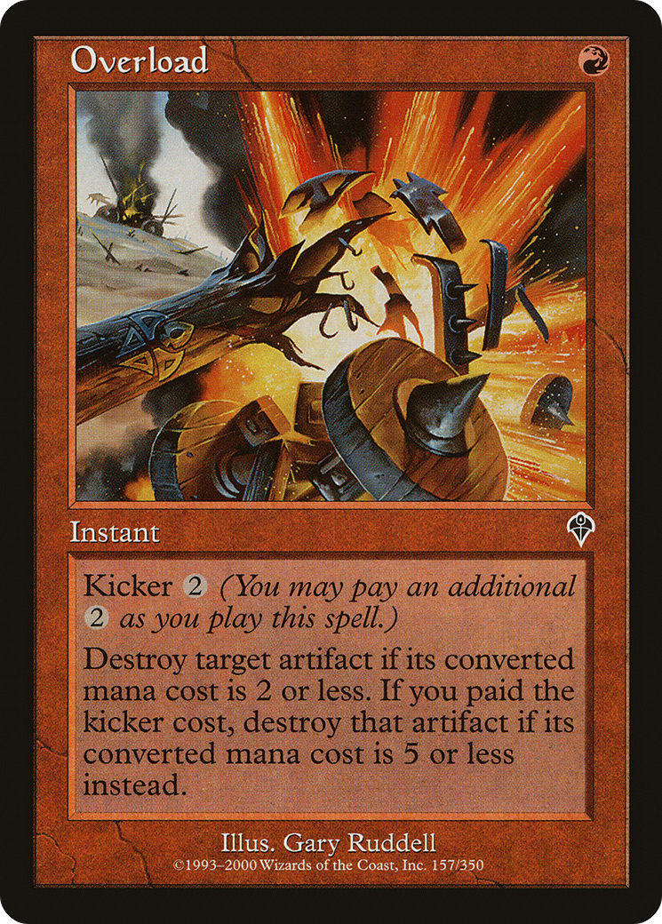 Overload (INV-157) [Invasion] MTG Single Wizards of the Coast
