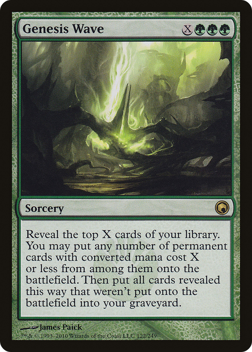 Genesis Wave (SOM-122) [Scars of Mirrodin] MTG Single Wizards of the Coast