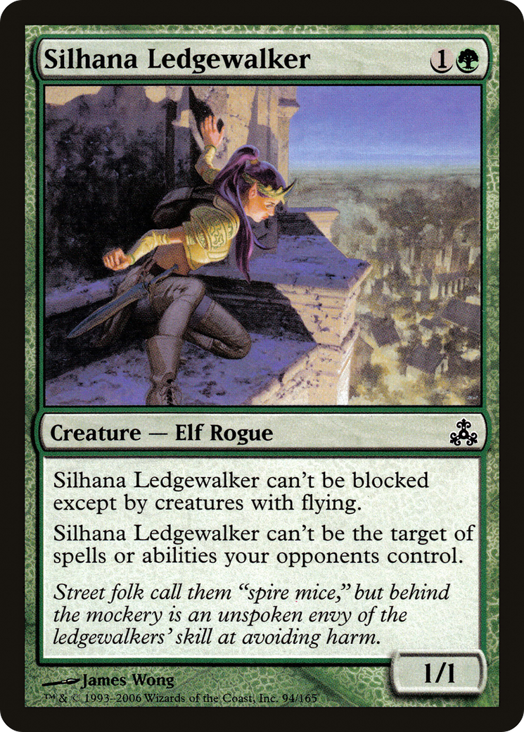 Silhana Ledgewalker (GPT-094) [Guildpact] Foil MTG Single Wizards of the Coast