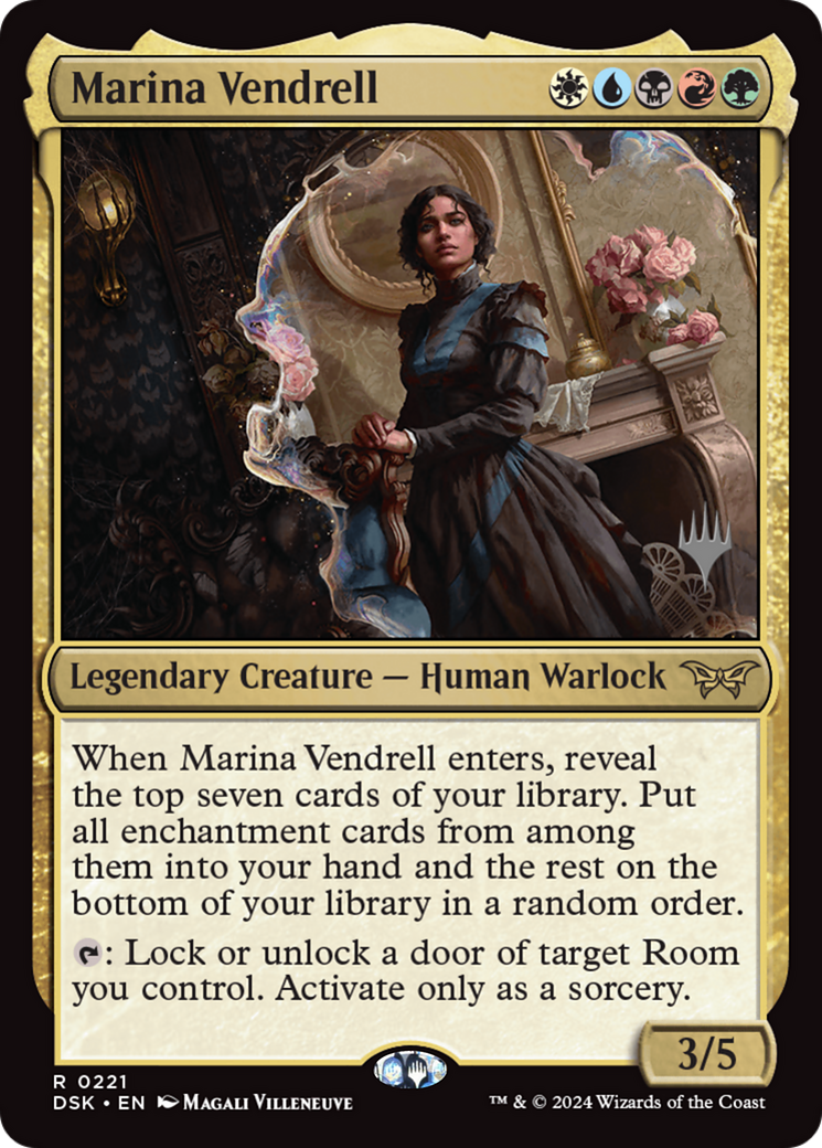 Marina Vendrell (PPDSK-221) [Duskmourn: House of Horror Promos] MTG Single Wizards of the Coast