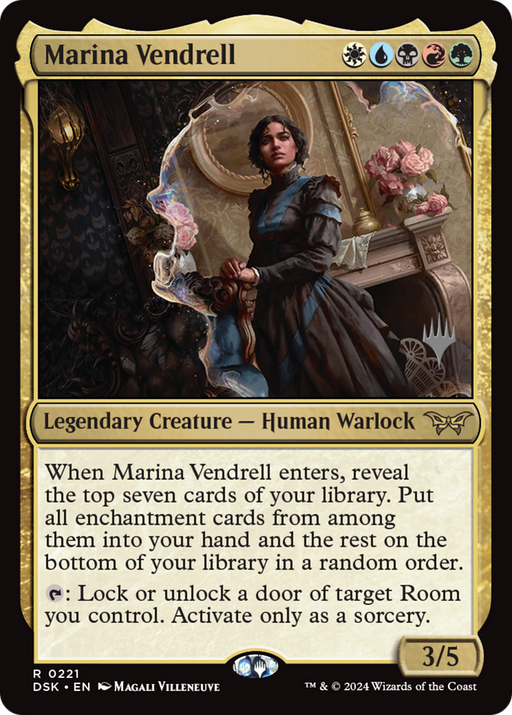 Marina Vendrell (PPDSK-221) [Duskmourn: House of Horror Promos] MTG Single Wizards of the Coast