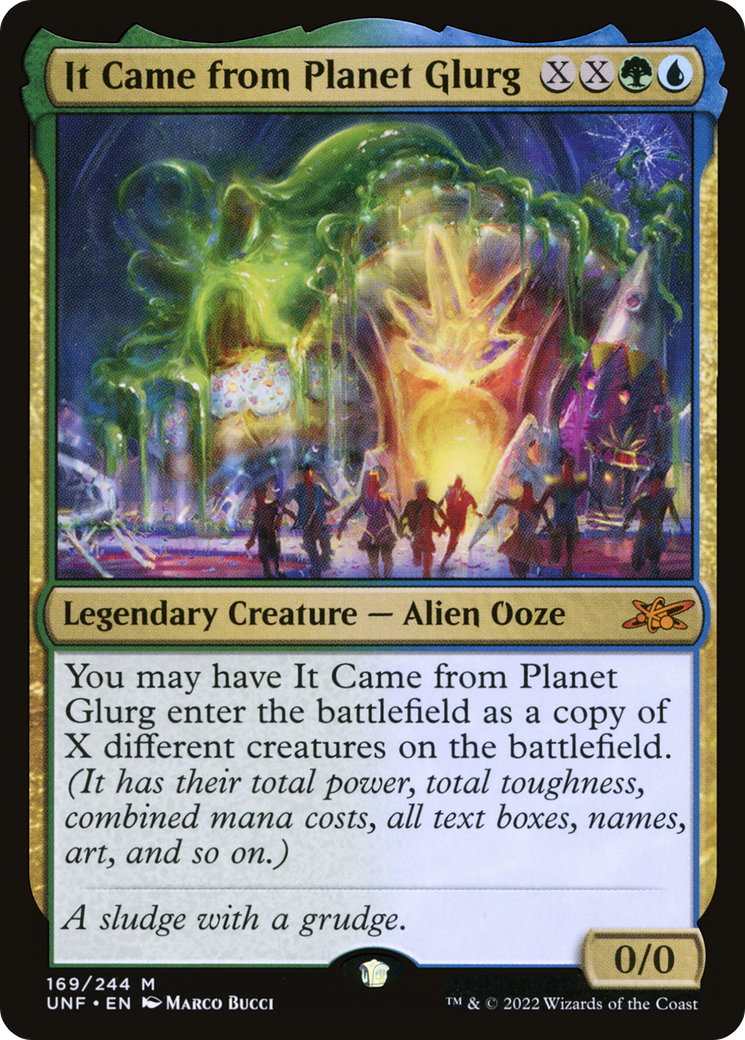 It Came from Planet Glurg (UNF-169) [Unfinity] Foil MTG Single Wizards of the Coast