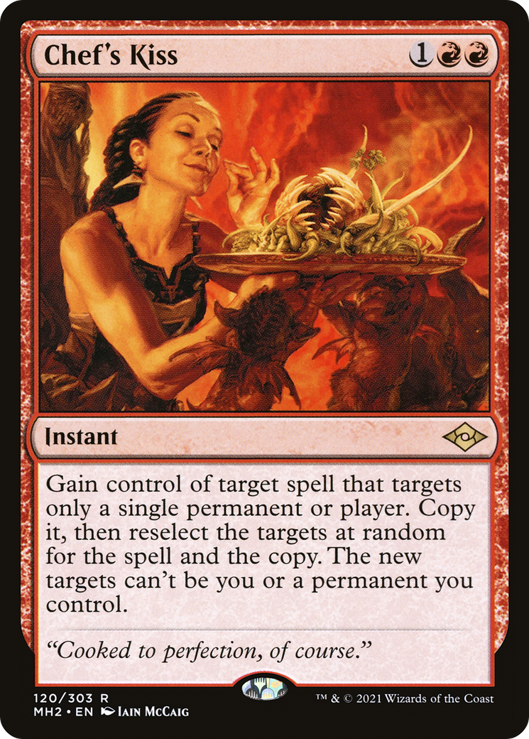 Chef's Kiss (MH2-120) [Modern Horizons 2] Foil MTG Single Wizards of the Coast