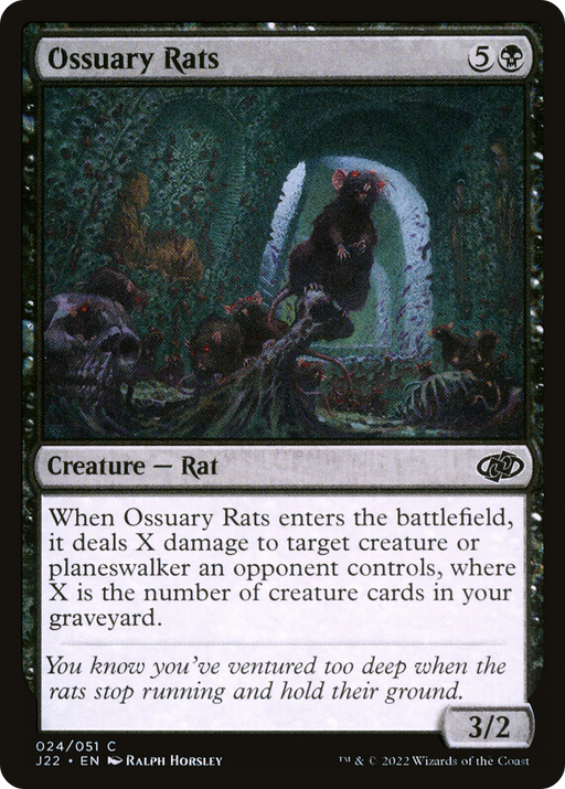 Ossuary Rats (J22-024) [Jumpstart 2022] MTG Single Wizards of the Coast