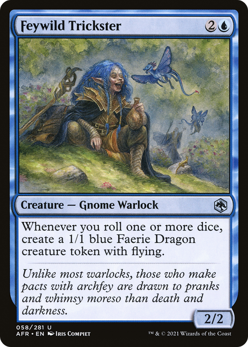 Feywild Trickster (AFR-058) [Adventures in the Forgotten Realms] MTG Single Wizards of the Coast