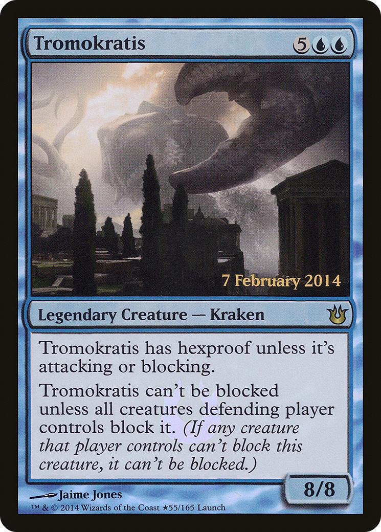 Tromokratis (LARP-55★) [Born of the Gods Promos] Foil MTG Single Wizards of the Coast