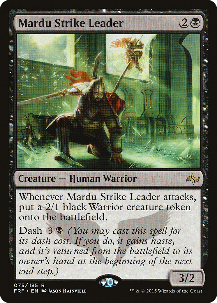Mardu Strike Leader (FRF-075) [Fate Reforged] Foil MTG Single Wizards of the Coast