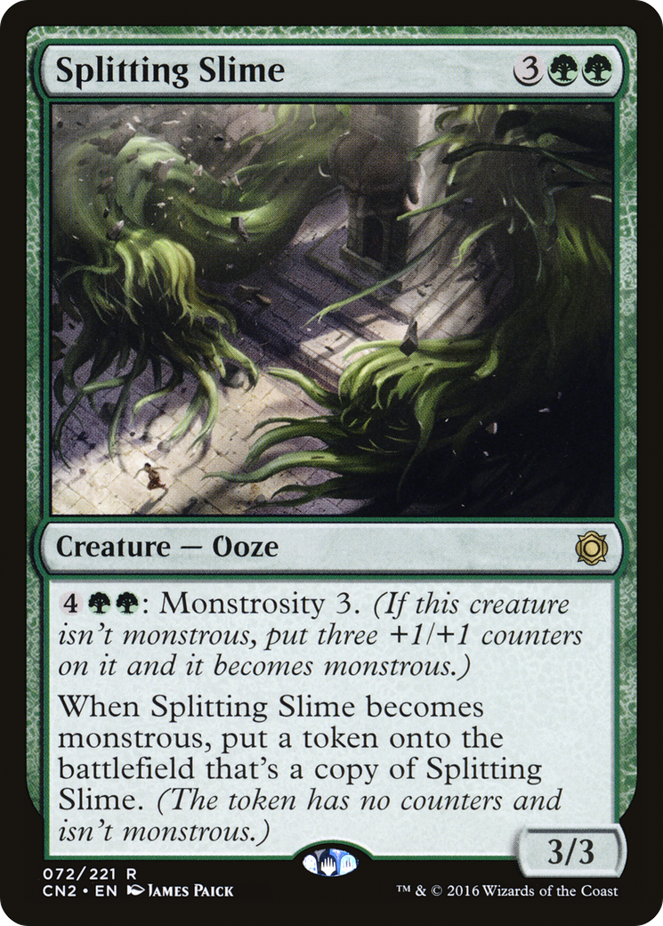 Splitting Slime (CN2-072) [Conspiracy: Take the Crown] Foil MTG Single Wizards of the Coast