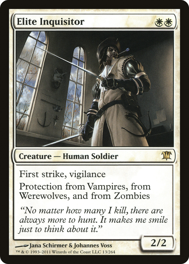 Elite Inquisitor (ISD-013) [Innistrad] Foil MTG Single Wizards of the Coast