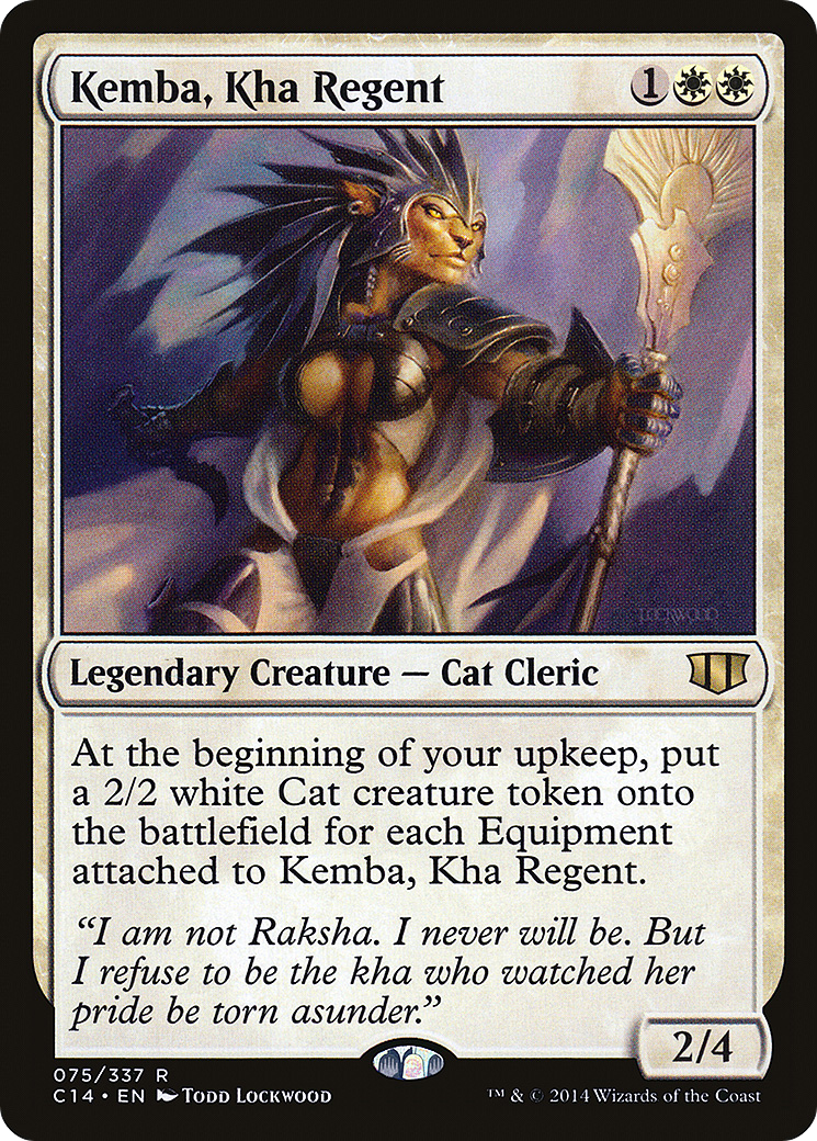 Kemba, Kha Regent (C14-075) [Commander 2014] MTG Single Wizards of the Coast