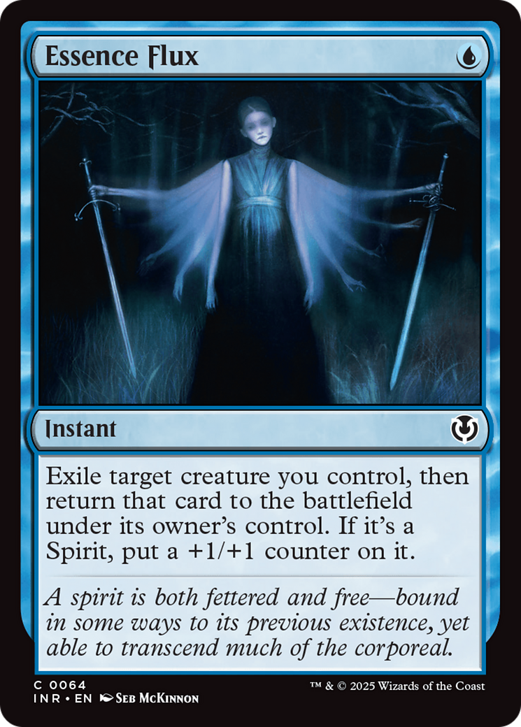 Essence Flux (INR-064) [Innistrad Remastered] Foil MTG Single Wizards of the Coast