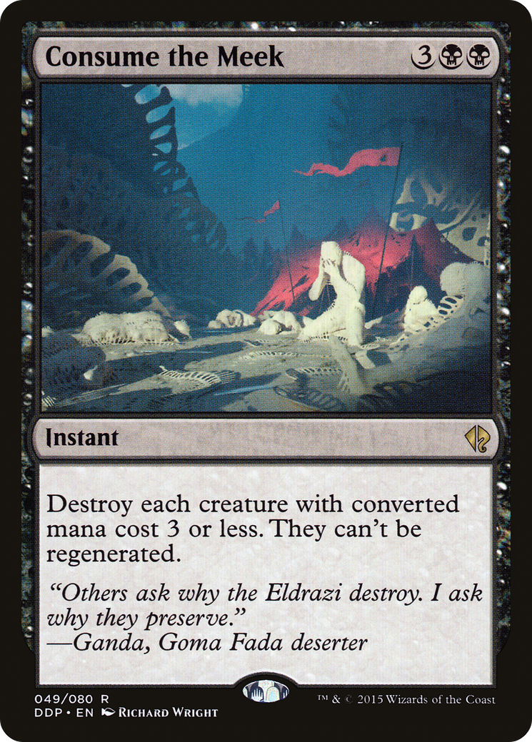 Consume the Meek (DDP-049) [Misc] Duel Decks: Zendikar vs. Eldrazi MTG Single Wizards of the Coast