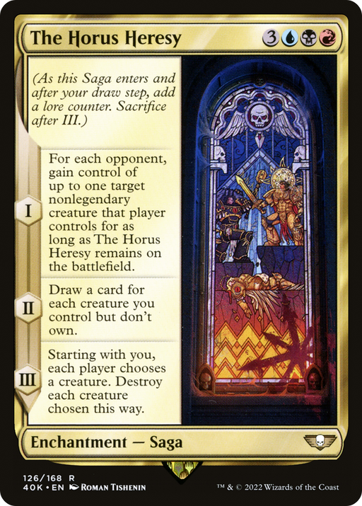 The Horus Heresy (40K-126) [Warhammer 40,000 Commander] MTG Single Wizards of the Coast