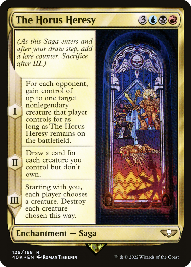 The Horus Heresy (40K-126) [Warhammer 40,000 Commander] MTG Single Wizards of the Coast