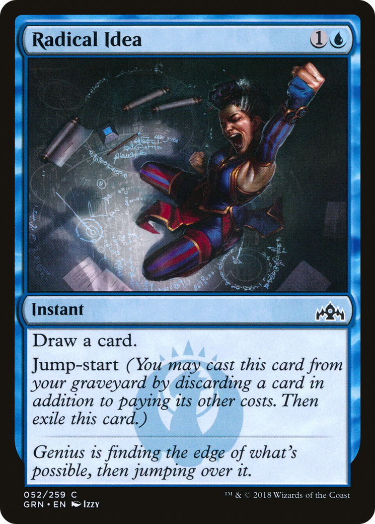 Radical Idea (GRN-052) [Guilds of Ravnica] MTG Single Wizards of the Coast