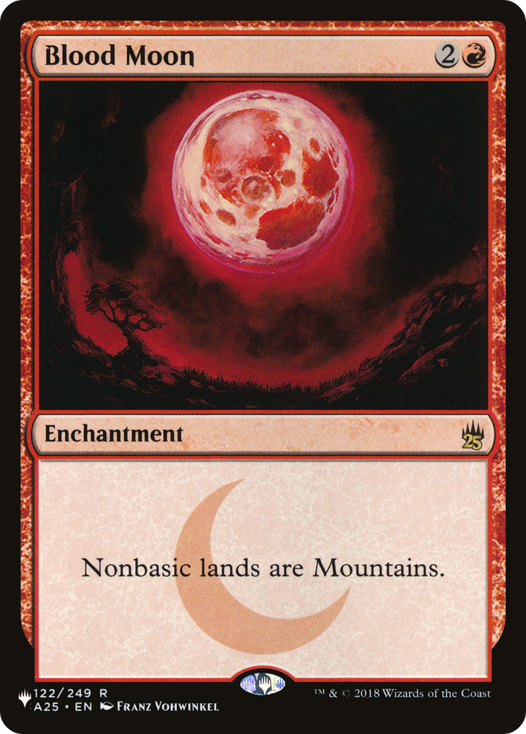 Blood Moon (LIST-122/249) [Mystery Booster] The List MTG Single Wizards of the Coast