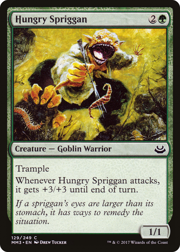 Hungry Spriggan (MM3-129) [Modern Masters 2017] Foil MTG Single Modern Masters 2017
